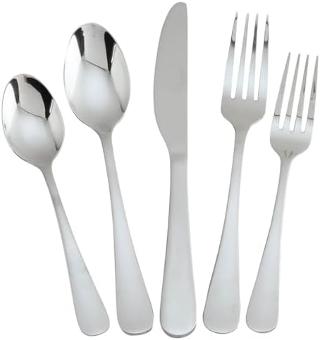 60-Pc. Service for 12 Flatware Set by Home Marketplace