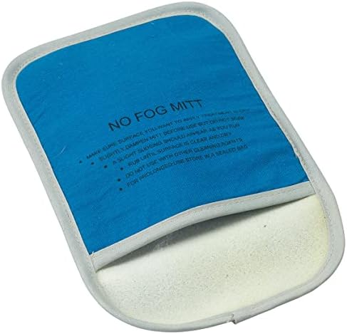 Anti-Fog Mitt - Car Window Mitt - Cotton/Flannel Foam - Multicolor - 9" x 5.75" - Reusable