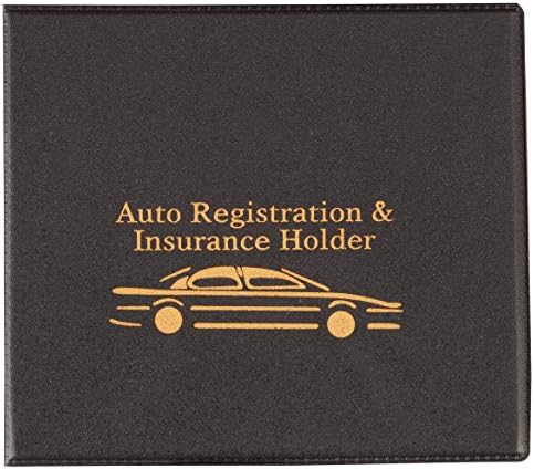 Auto Registration & Insurance Holder