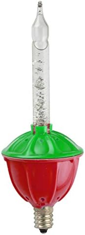 Bubble Light Centerpiece Replacement Bulb, Green Top