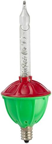 Bubble Light Centerpiece Replacement Bulb, Red Top