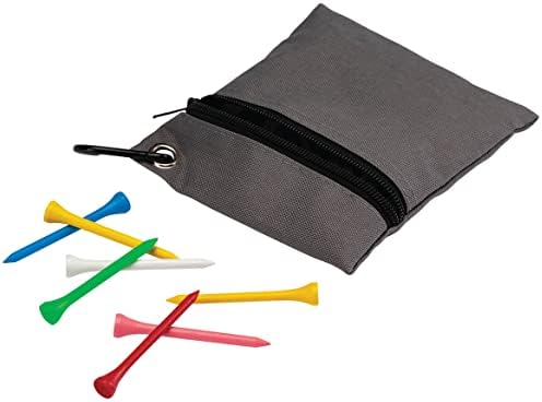 Colorful Golf Tees with Case