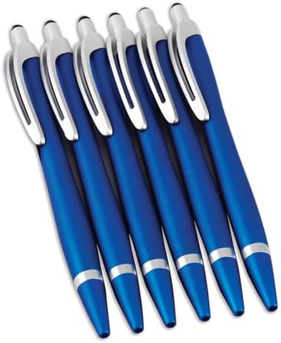 Comfort Grip Stylus Pens, Set of 6