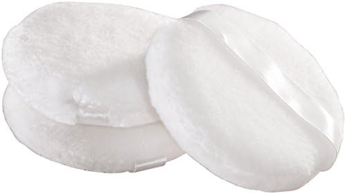 Cosmetic Powder Puffs for Face Makeup or Skin Care, Each 4" Diameter