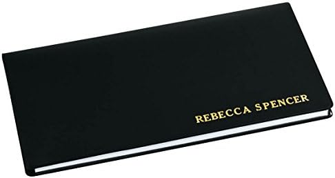 Custom 2 Year Planner Black - Pocket Sized Calendar Ideal for Purses