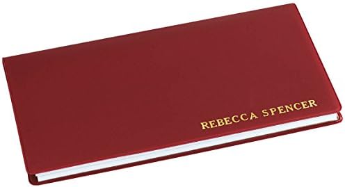 Custom 2 Year Planner Burgundy - Pocket Sized Calendar Ideal for Purses