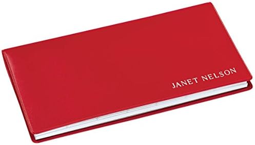 Custom 2 Year Planner Red - Pocket Sized Calendar Ideal for Purses