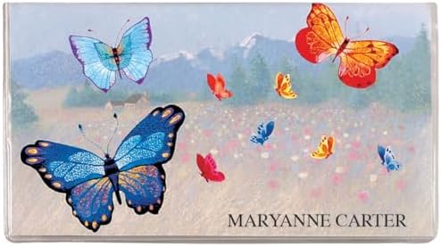 Custom Colorful Butterflies 2 Year Planner, Pocket Sized Calendar