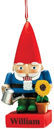 Custom Garden Gnome Nutcracker Ornament