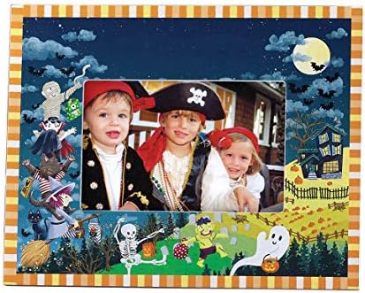 Custom Haunted Party Photo Frame, Holds 4x6 Photo