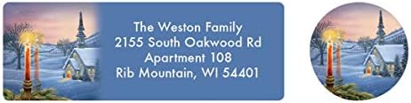 Custom It Takes Just One Address Labels & Seals - Includes a Set of 20