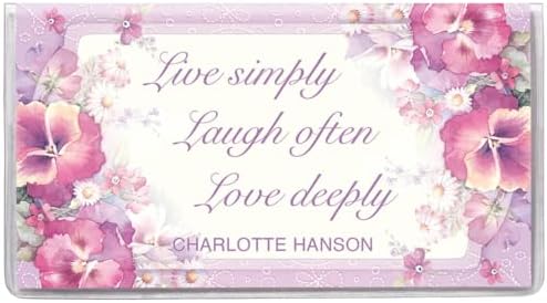 Custom Live, Laugh, Love 2 year Planner, Additional Space for Notes, Plastic Cover, Live Laugh & Love Design - Measures 6 3/4" Long x3 5/8" Wide