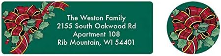 Custom My Christmas List Address Labels & Seals - Includes a Set of 20