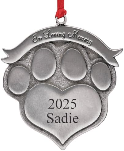 Custom Pet Memorial Ornament
