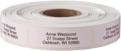Custom Self-Stick Address Labels, Classic White