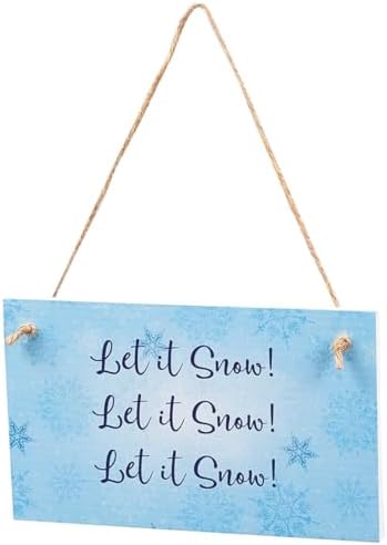 Custom Snowflakes Goose Sign