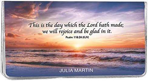 Custom Sunset Psalm 118, 2 Year Planner - Pocket Sized Calendar Ideal for Purses, Briefcases
