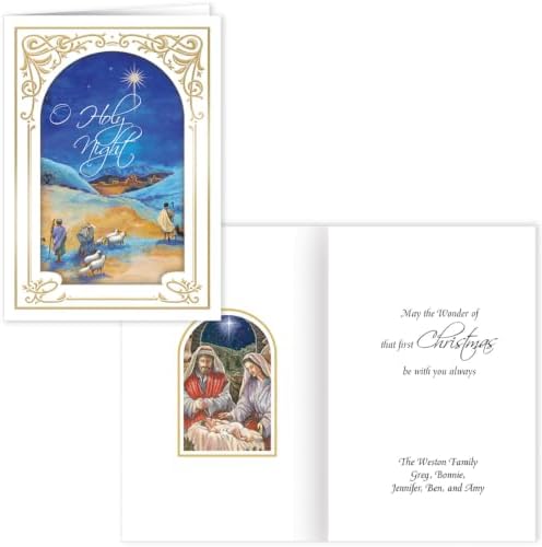 Custom The Wonder of Christmas Cards