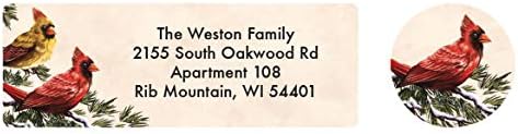 Custom Treasured Friends Address Labels & Seals - Includes a Set of 20