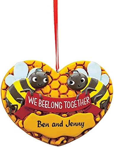 Custom We Beelong Together Ornament