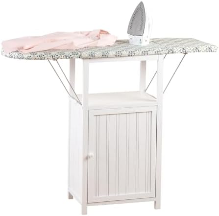 Deluxe Ironing Board with Storage Cabinet
