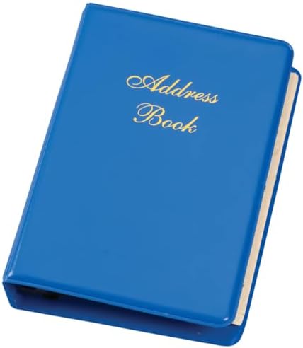 Desktop Address Book, Blue