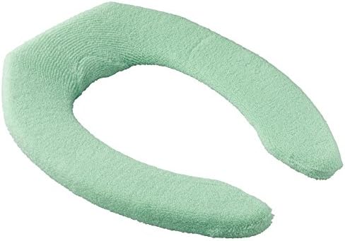 Elongated Toilet Seat Cover, Green