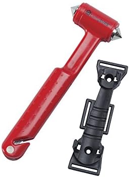Escape Hammer, Silver, Red