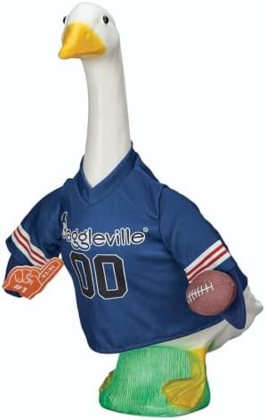 Football Jersey Large Goose Outfit, Blue/Red/White
