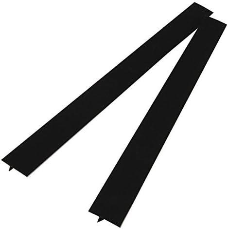 Gap Cap for Stovetops Black, Magnetic Strip For Secure Fit, Easily