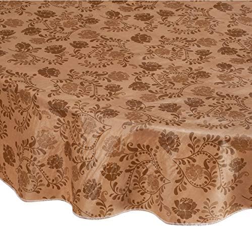 Home Style Kitchen Floral Drop Vinyl Table Cover