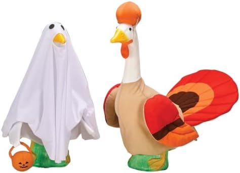Large Ghost and Turkey Outfits Bundle