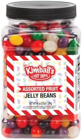 Mrs. Kimball's Candy Shoppe Classic Jelly Bean Jar