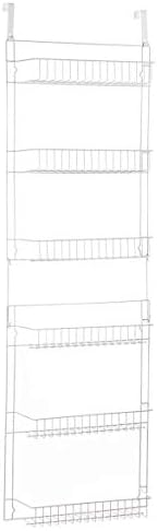 Over The Door Kitchen Storage Organizer, White