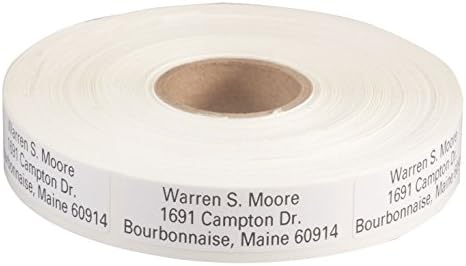 Personalized Large Print Self-Stick Address Labels 1000 - White