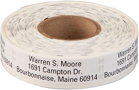 Personalized Large Print Self-Stick Address Labels 500 - White