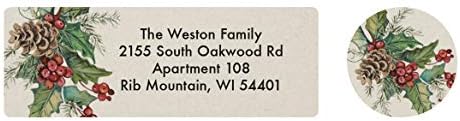 Personalized Looking for Jesus Address Labels & Seals - Includes a Set of 20 Self-Stick Sheeted Labels and Matching Seals - Labels Sized at 2 ½ in. long x 1 in. wide