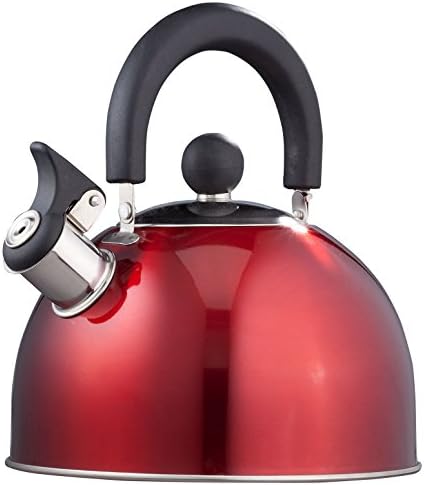 Red Whistling Tea Kettle