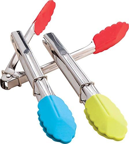 Silicone Tongs Set of 3