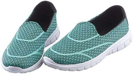Silver Steps Feather Lite Walking Shoe, Slip-On Women's Sneaker, Turquoise, Size 6