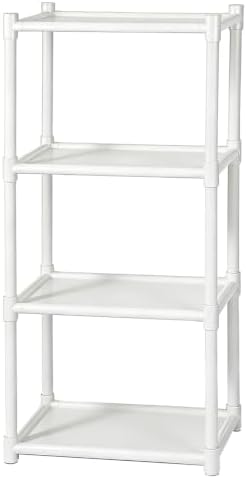 Snap Together Light Weight Shelves - White