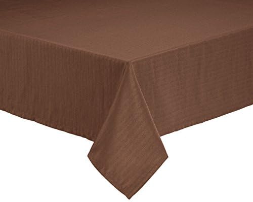 Sophia Tablecloth by OakRidgeTM 54" x 72" Oblong, Chocolate