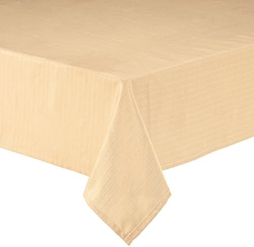Sophia Tablecloth by OakRidgeTM 60" x 120" Oblong, Beige