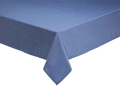 Sophia Tablecloth by OakRidgeTM 60" x 120" Oblong, Slate Blue