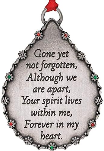 Teardrop Memorial Ornament