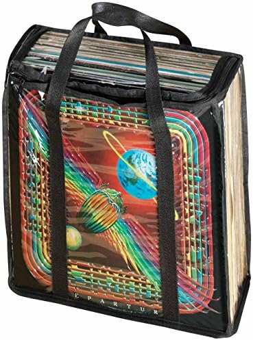 Vintage Record Album Protectors Set of 3 in Black
