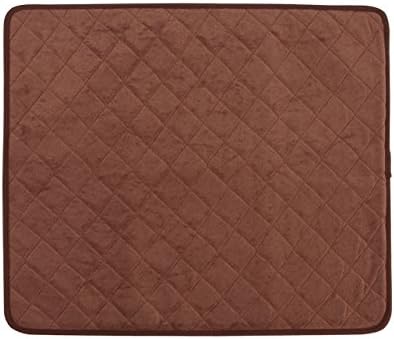 Waterproof Seat Protector - Quilted, Polyester, Brown